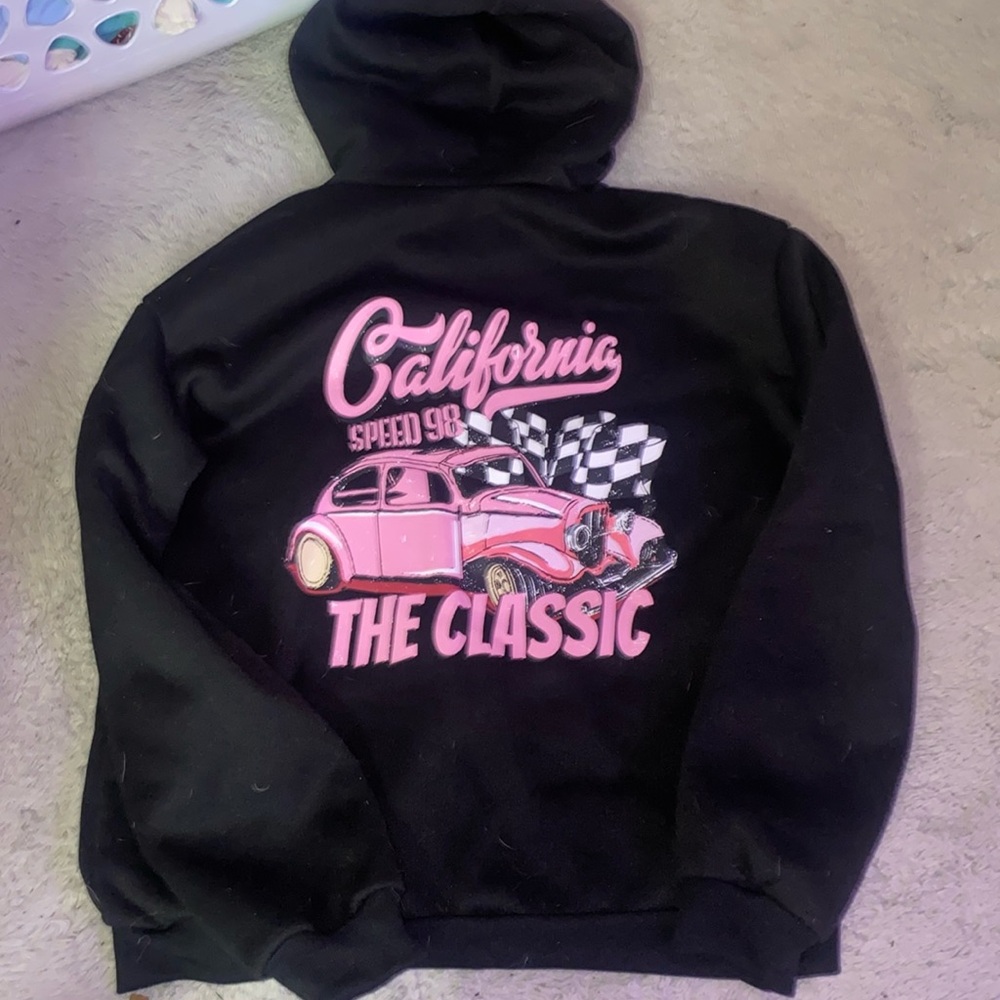 California SPEED 98 black hoodie